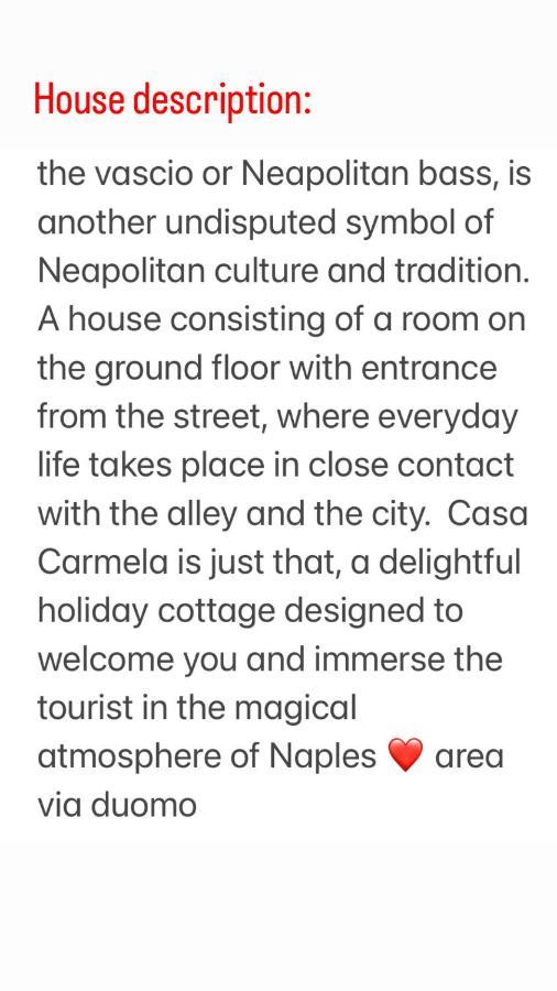Casa Carmela Βίλα Νάπολη Εξωτερικό φωτογραφία